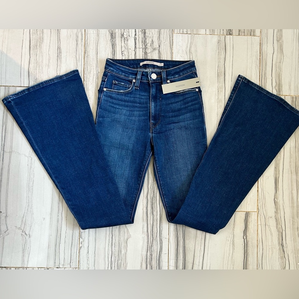 NWT Hudson Holly High Rise Sunrise Flare Jeans Size 23 (24x34) - Picture 15 of 15